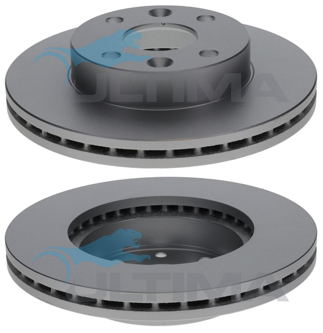 Front Brake Disc Rotor Fits Kia Rio 1.5L 2002-2006 AAP2896 - Ultima