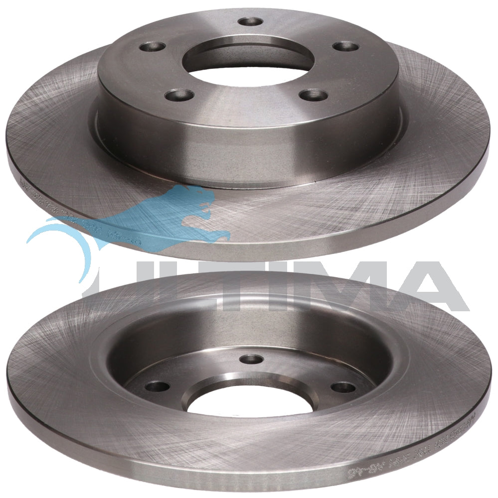 Brake Disc Rotor (Rear) Fits Mazda 3 BK, BL AAP2955 - Ultima