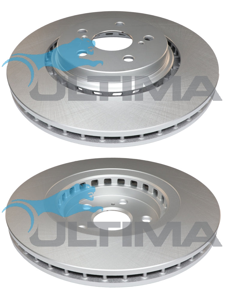 Brake Disc Rotor Front Fits Lexus, GYL, AGL 2015 onward AAP3450 - Ultima