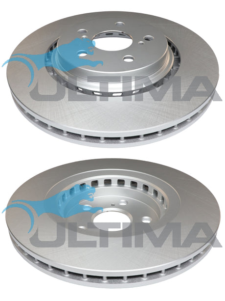 Brake Disc Rotor Front Fits Lexus, GYL, AGL 2015 onward AAP3450 - Ultima