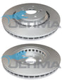 Brake Disc Rotor Front Fits Lexus, GYL, AGL 2015 onward AAP3450 - Ultima
