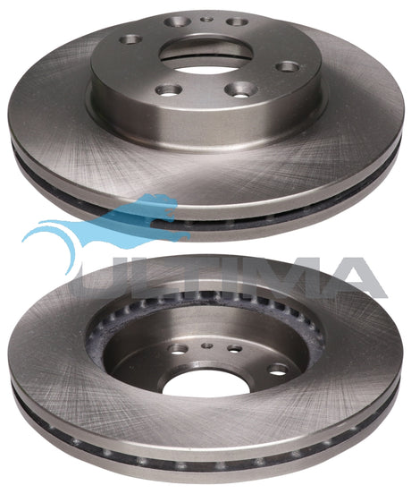 Brake Disc Rotor Front Fits Festiva WB - WF, Laser KF - KQ AT, 323 BG, BJ AAP532 - Ultima