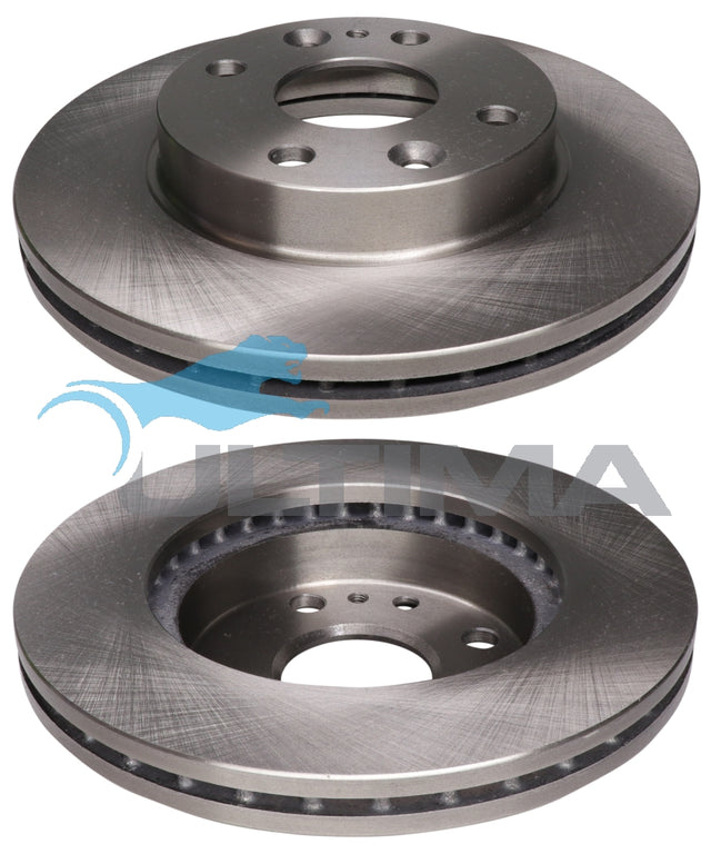 Brake Disc Rotor Front Fits Festiva WB - WF, Laser KF - KQ AT, 323 BG, BJ AAP532 - Ultima