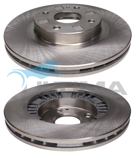 Brake Disc Rotor Front Fits Laser KN, KQ 1.8L GLi, SR18, 323-BJ AAP576 - Ultima