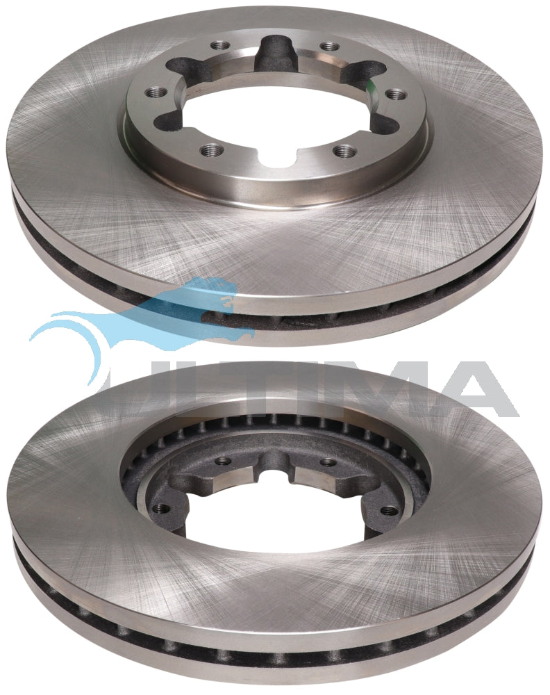 Brake Disc Rotor Front Fits Patrol Y61 (GU) 3.0, 4.2, 4.5L AAP625 - Ultima