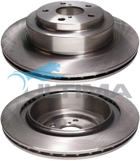 Brake Disc Rotor (R) Fits Forester 02-08, Liberty B4, GT, Impreza WRX 00-07 Vented AAP653 - Ultima