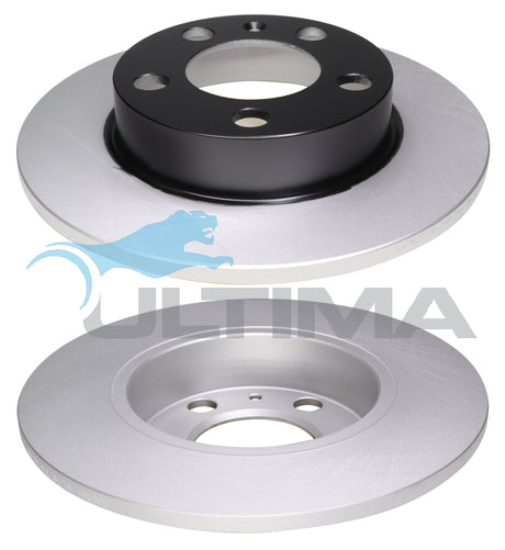 Brake Disc Rotor (R) Fits Audi A3, VW Beetle, Golf 1.6, 1.8, 2.0L Geomet Coated AAP803 - Ultima