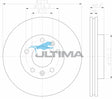 Brake Disc Rotor Front Fits Carnival 9/99 - 9/03 Single Piston AAP877 - Ultima