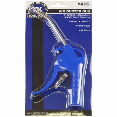Air Duster Blow Gun 110mm Metal Nozzle - Tool King