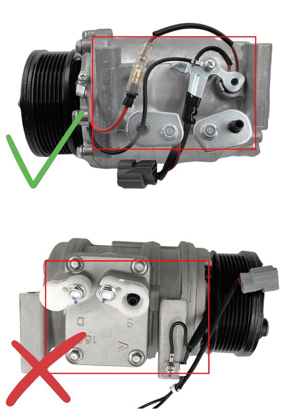 A/C Air Conditioning Compressor Fit For Honda Accord Euro CL CU CR-V RD 4Cyl Petrol 2.0L 2.4L ACC-HD004 - Machter