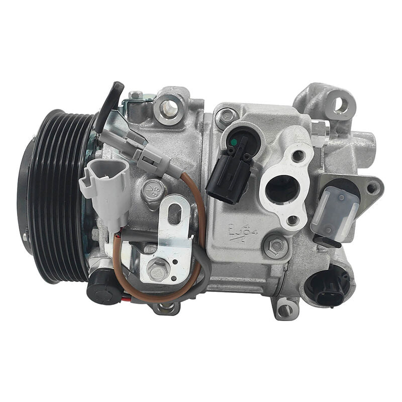 A/C Compressor Fit For Toyota Kluger GSU40 GSU45 With Dual AC 12V 7PV 115MM TSB19C 447260-3712 2007-2014 ACC-TA026 - Machter