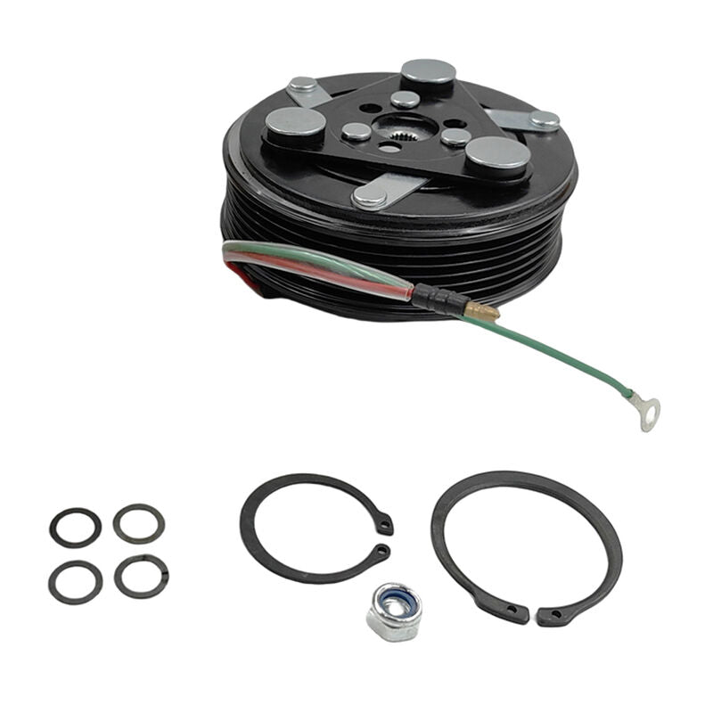 A/C Compressor Clutch Set Fit For Honda Civic 1.7L 38810P2FA01 38810P5M016 2001-2005 ACLM-HD001 - Machter