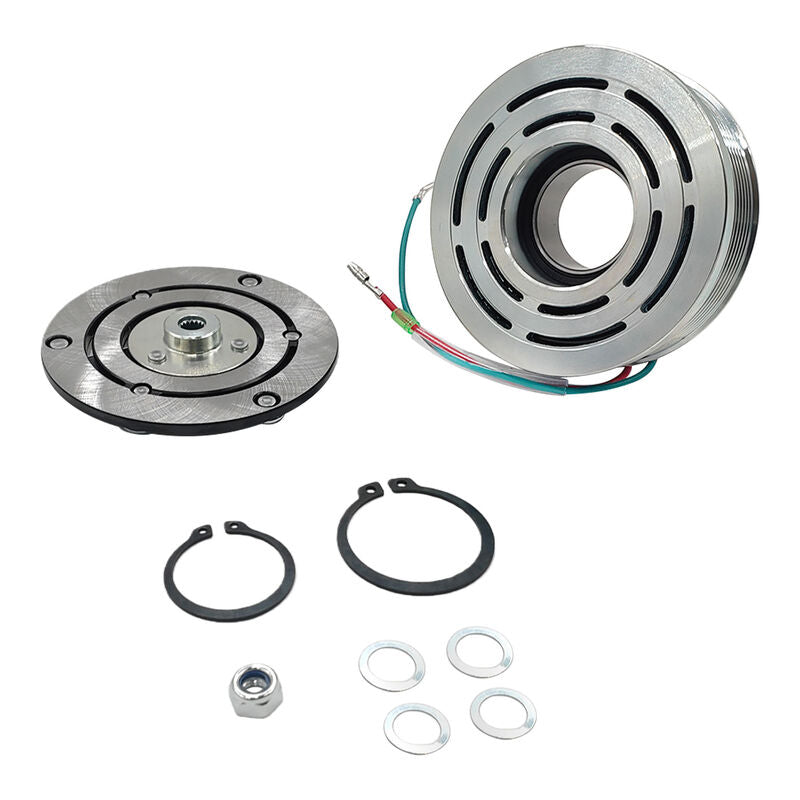 A/C Compressor Clutch Assembly Kit Fit For Honda Civic 1.8L 4Cyl 38810-RNA-A01 2006-2011 ACLM-HD003 - Machter