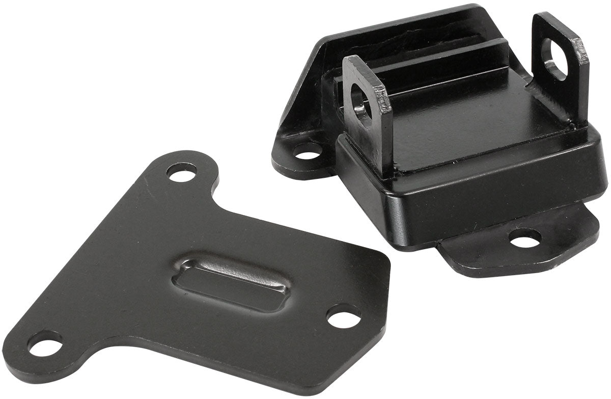 SB / BB Chev Engine Mount GM Locking SBC BBC Single Black AF1200-1000 - Aeroflow