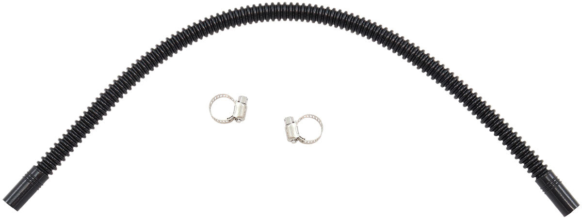 3/8" In Tank Fuel Hose 350mm Length E85 Nylon Flexible 10mm AF130-06-350 - Aeroflow