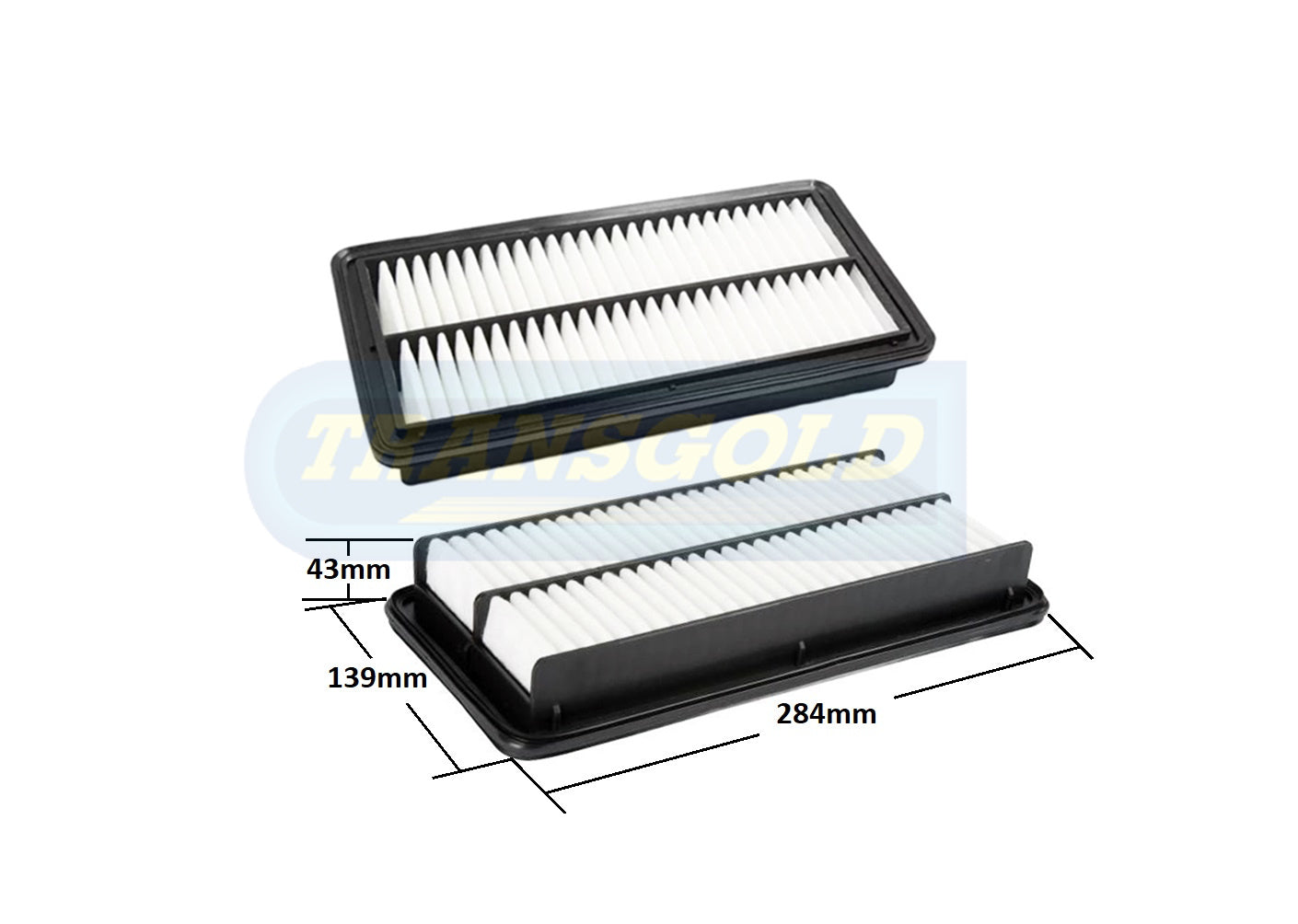 Air Filter (WA5219) Subaru Forester / Suzuki SX4 AF1842 - Transgold | Universal Auto Spares
