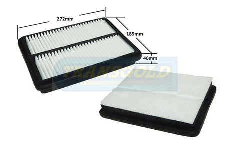 Air Filter (WA5181) Greatwall V240 2.4ltr 09 On AF1870 - Transgold | Universal Auto Spares