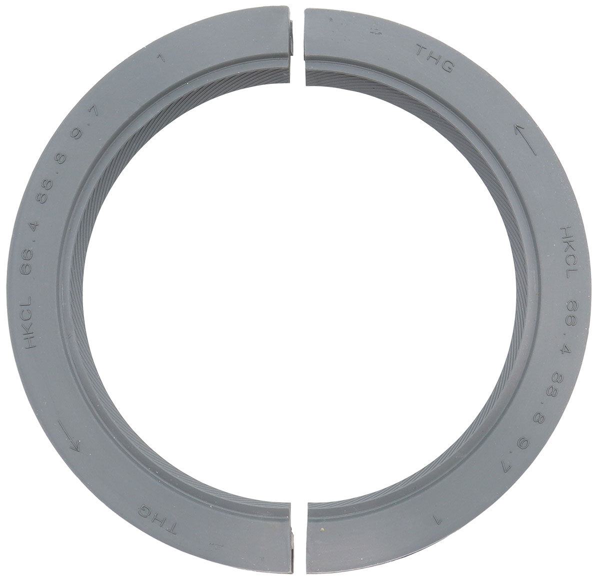 BBC Rear Main Seal High Vac 2 Piece Rubber Big Block Chev 454 AF1871-1401-1 - Aeroflow