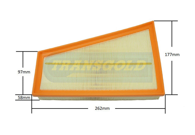 Air Filter (WA5349) Mercedes A/B Class AF1875 - Transgold | Universal Auto Spares