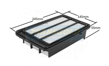 Air Filter (WA5436) Honda Civic AF1903 - Transgold | Universal Auto Spares