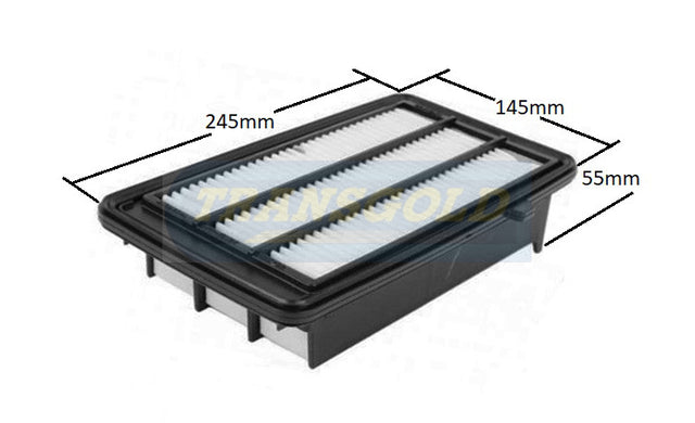 Air Filter (WA5436) Honda Civic AF1903 - Transgold | Universal Auto Spares
