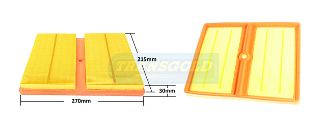 Air Filter (WA5411) Audi Q5 / VW Polo AF1935 - Transgold | Universal Auto Spares