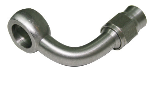 -3 90 Deg Bend Banjo Eye Size 10mm (3/8) AF219-03 - Aeroflow