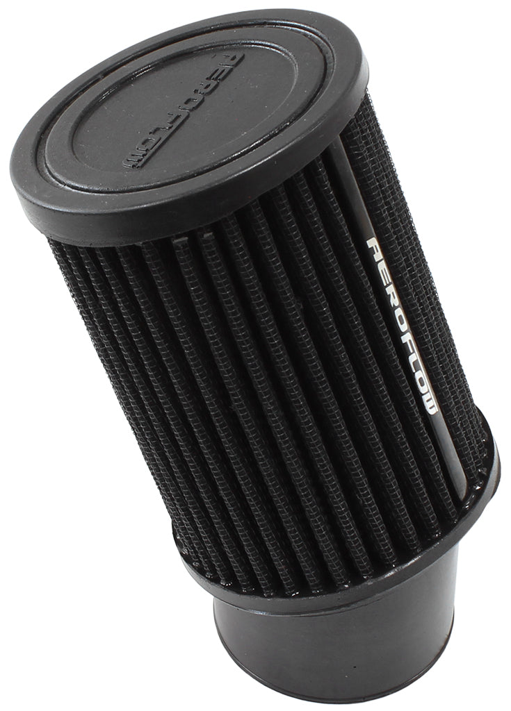 2-7/16 Clamp-On Tapered Filter 3.75 O.D, 5" High Black Cott AF2711-1760 - Aeroflow