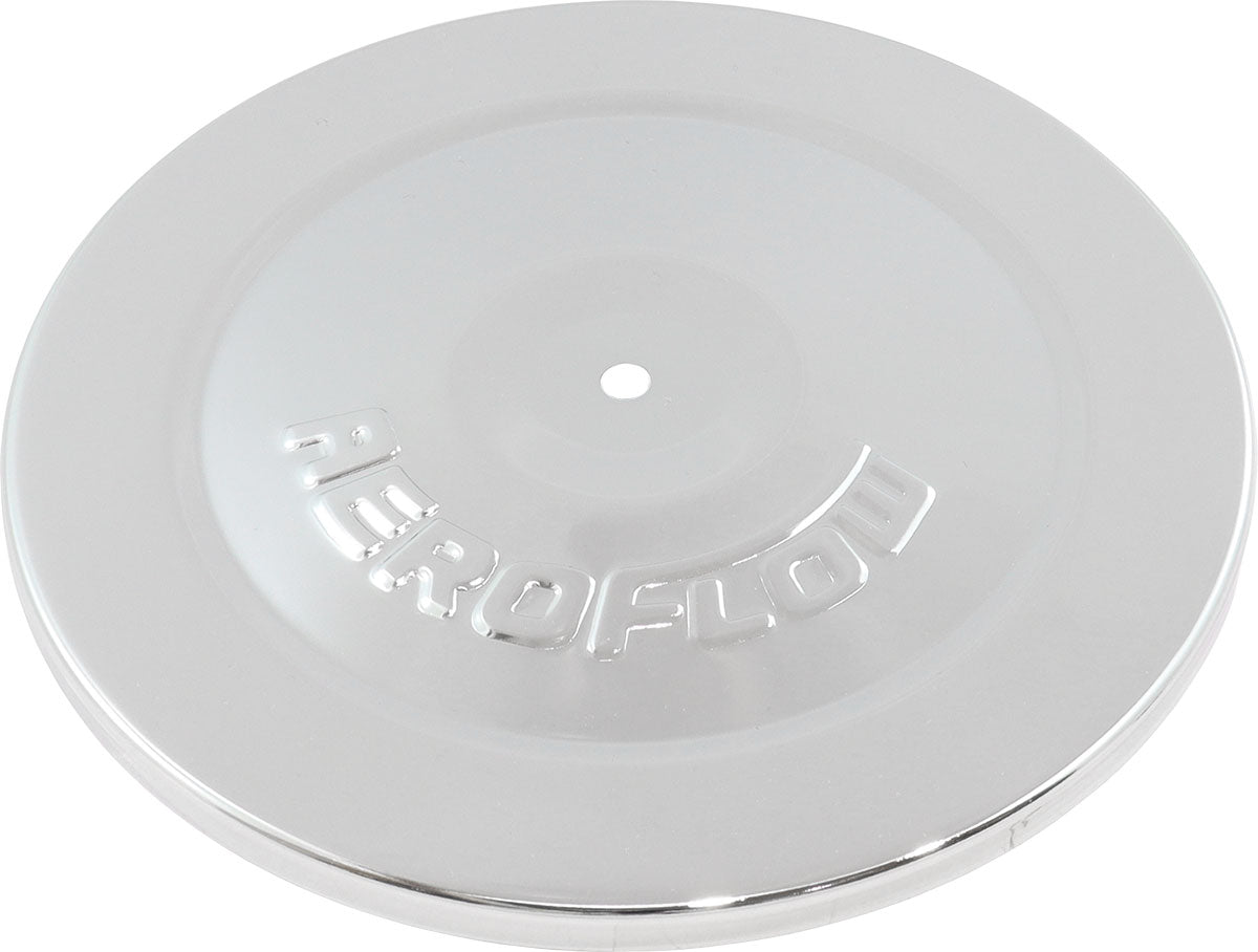 7" Chrome Steel Top Plate Lid Air Filter AF2851-0722 - Aeroflow