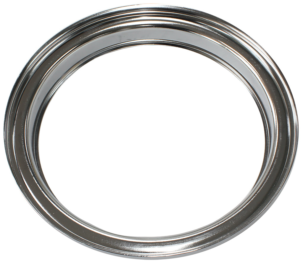 9" Air Cleaner Base Only Flat Base Chrome 7-5/16" AF2851-0955 - Aeroflow