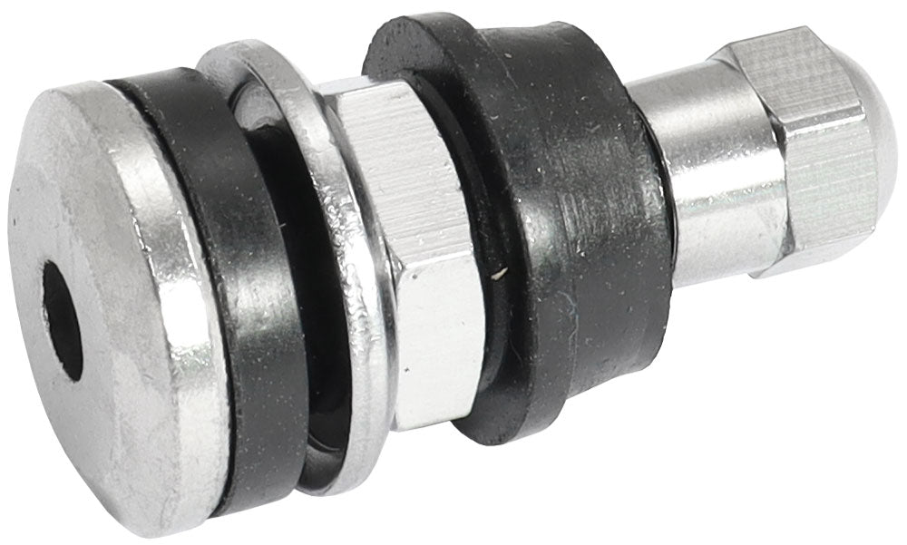 Bolt In Wheel Valve Stem Single Chrome 7/16" 5/8" Holes AF3060-0001 - Aeroflow