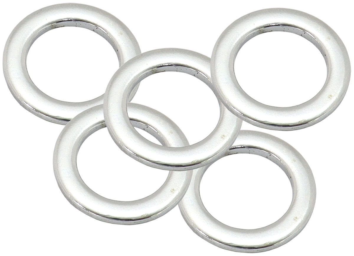 Standard Wheel Nut Washer Chrom 1.060 OD 0.695 ID 5 Pack AF3060-0020 - Aeroflow