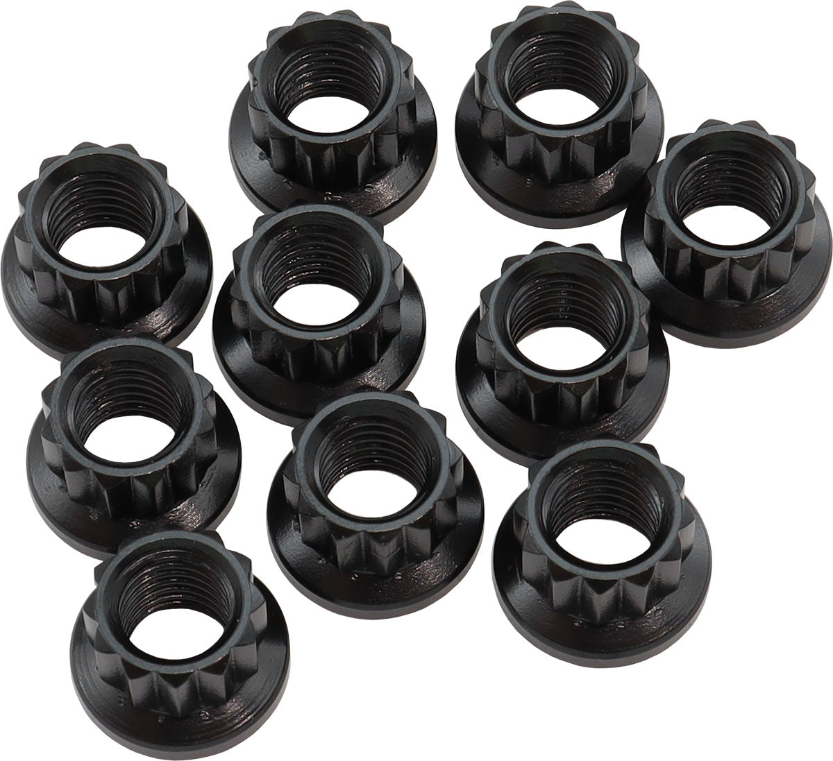 M10 x 1.50 Nut 17.8mm Head 12m10 Pack M10 x 1.50 12 Point Head 8740 AF34-04-0010 - Aeroflow