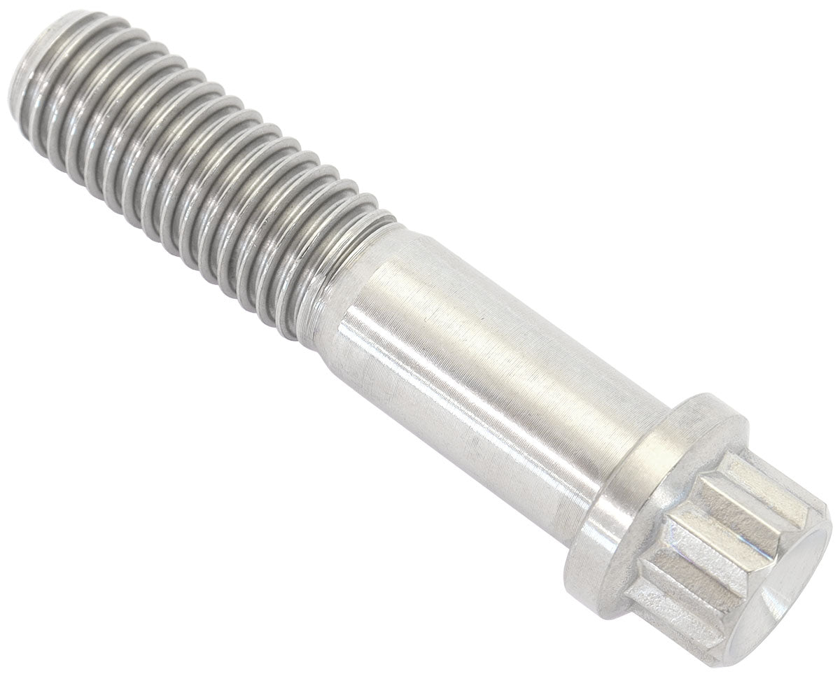 M10 x 1.50 Titanium Bolt 45mm UHL12 Point Single M10 x 1.50mm AF3504-1771 - Aeroflow