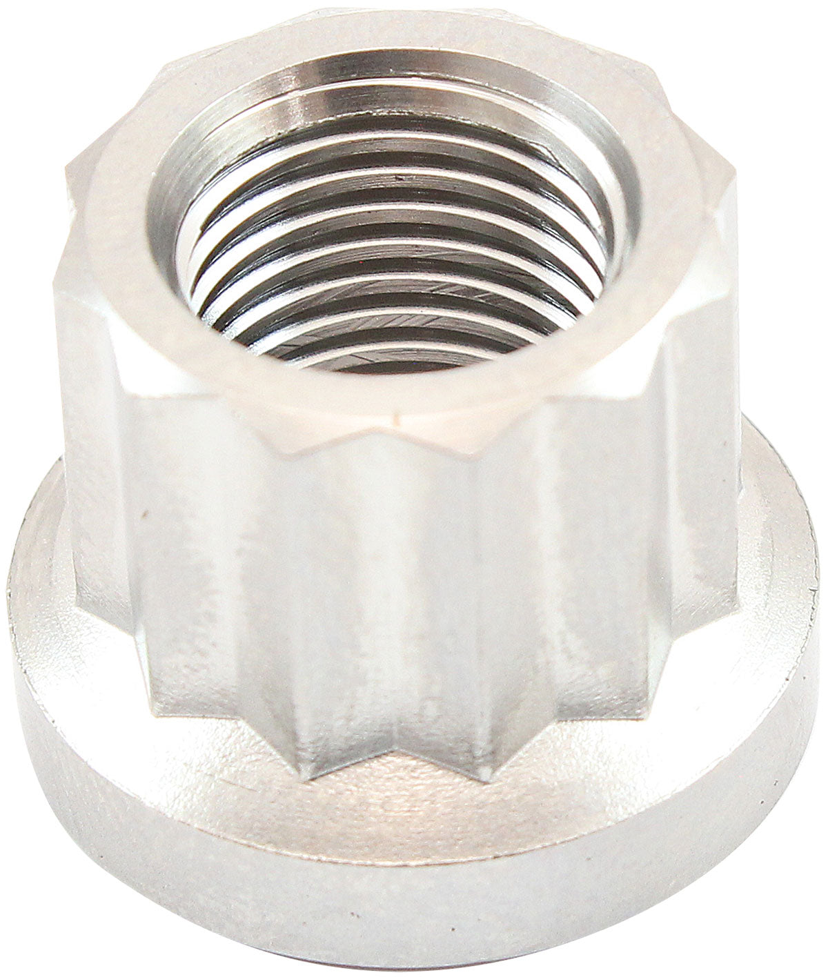 M12 x 1.25mm Titanium Nut 12 Point Single M12 x 1.25 AF3505-0010 - Aeroflow