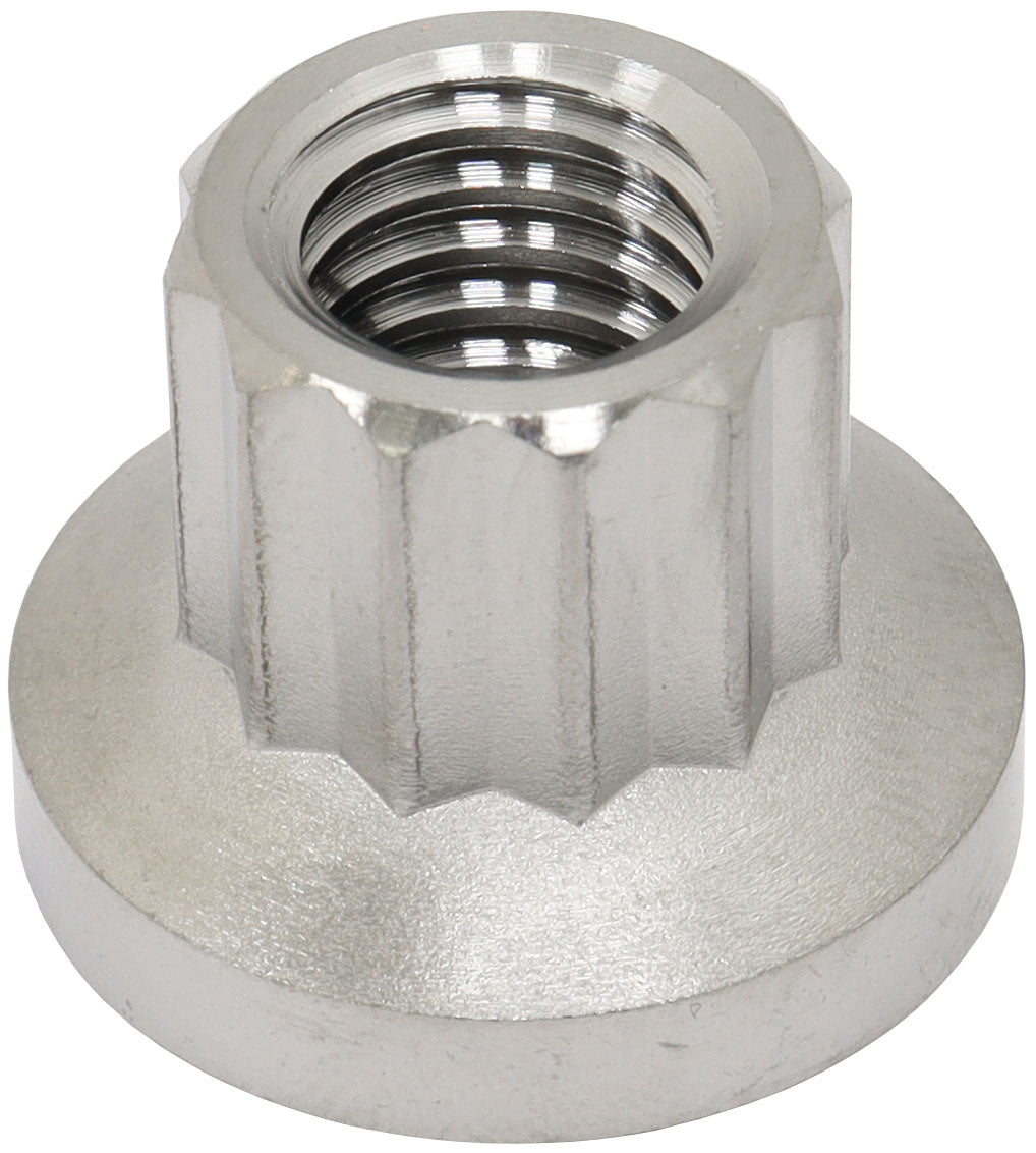 7/16" UNC Titanium Nut 12 Point Single 7/16-14" AF3516-0010 - Aeroflow