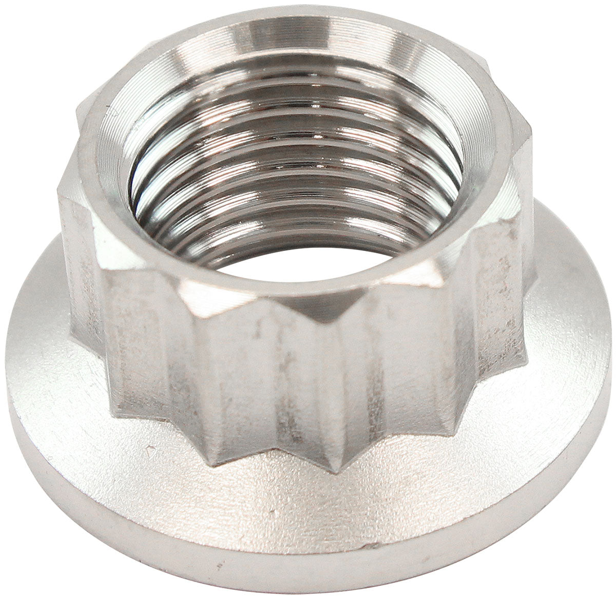 7/16" UNF Titanium Nut 12 Point Single 7/16"-20 AF3517-0010 - Aeroflow