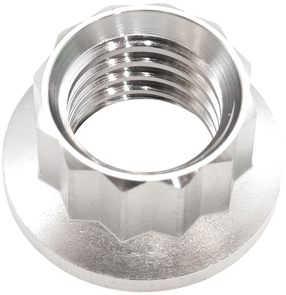 1/2" UNC Titanium Nut 12 Point Single 1/2"-13 AF3518-0010 - Aeroflow