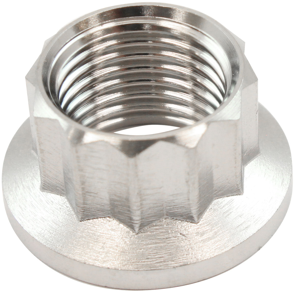 1/2" UNF Titanium Nut 12 Point Single 1/2"-20 AF3519-0010 - Aeroflow