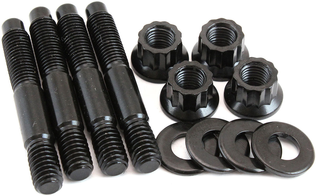 Carburettor Stud Kit Suit 1/2" Spacer 4 Pack 8740 12 Point AF37-1051 - Aeroflow