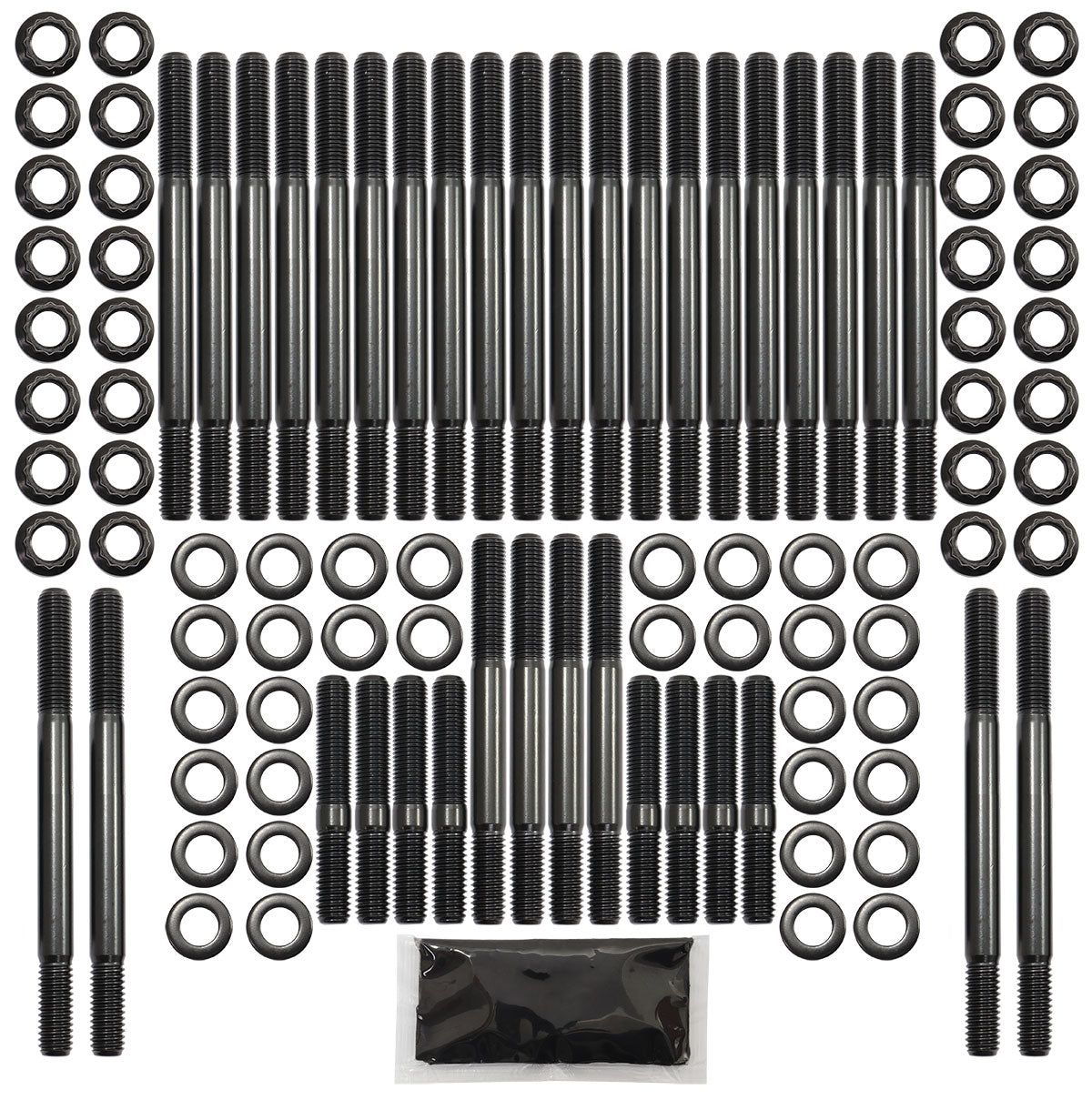 Big Block Chev Head Stud Kit Alloy Factory Head Mark 4 Bow BBC AF37-2010 - Aeroflow