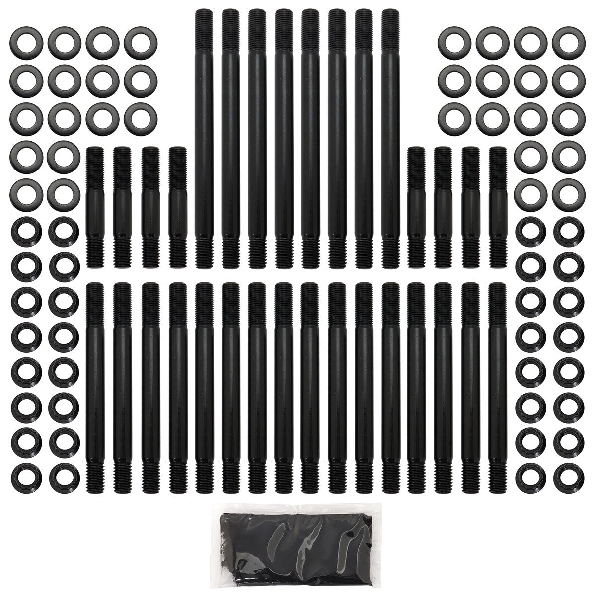 Big Block Chev Head Stud Kit 12 Point 454 AF320CC Heads BBC AF37-2011 - Aeroflow