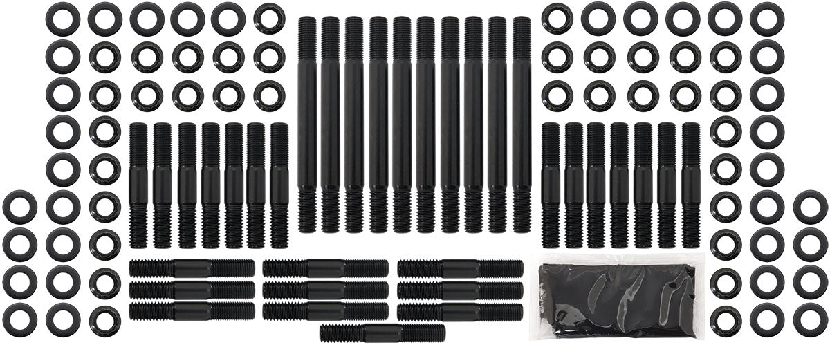 Big Block Chrysler Head Stud Kit 413 426 12 Point AF220cc AF37-2024 - Aeroflow
