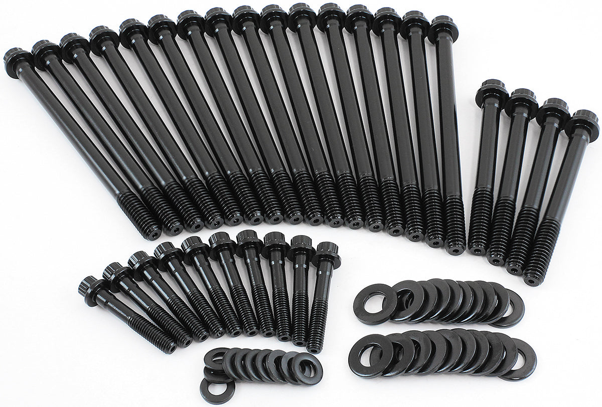GM LS Head Bolt Kit Odd Size 12 Point 2003 & Earlier AF37-2126 - Aeroflow
