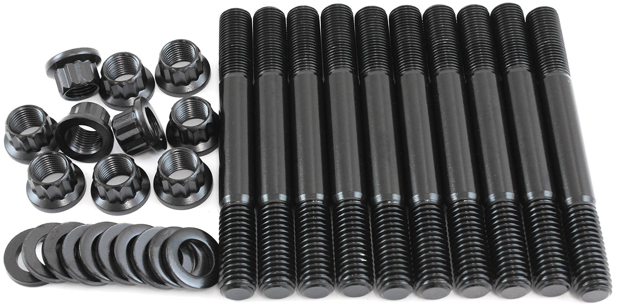 Small Block Ford Main Stud Kit 2 Bolt Windsor 351 1/2" SBF AF37-2217 - Aeroflow