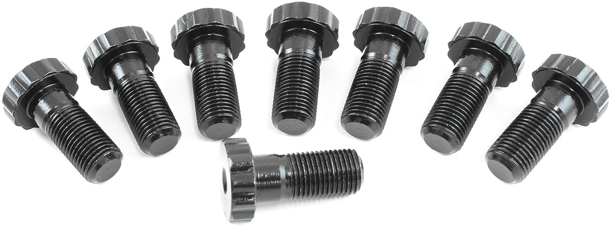 Nissan SR20 Flywheel Bolts M10 x 1.00mm 8 Pack 0.925" UHL AF37-2417 - Aeroflow
