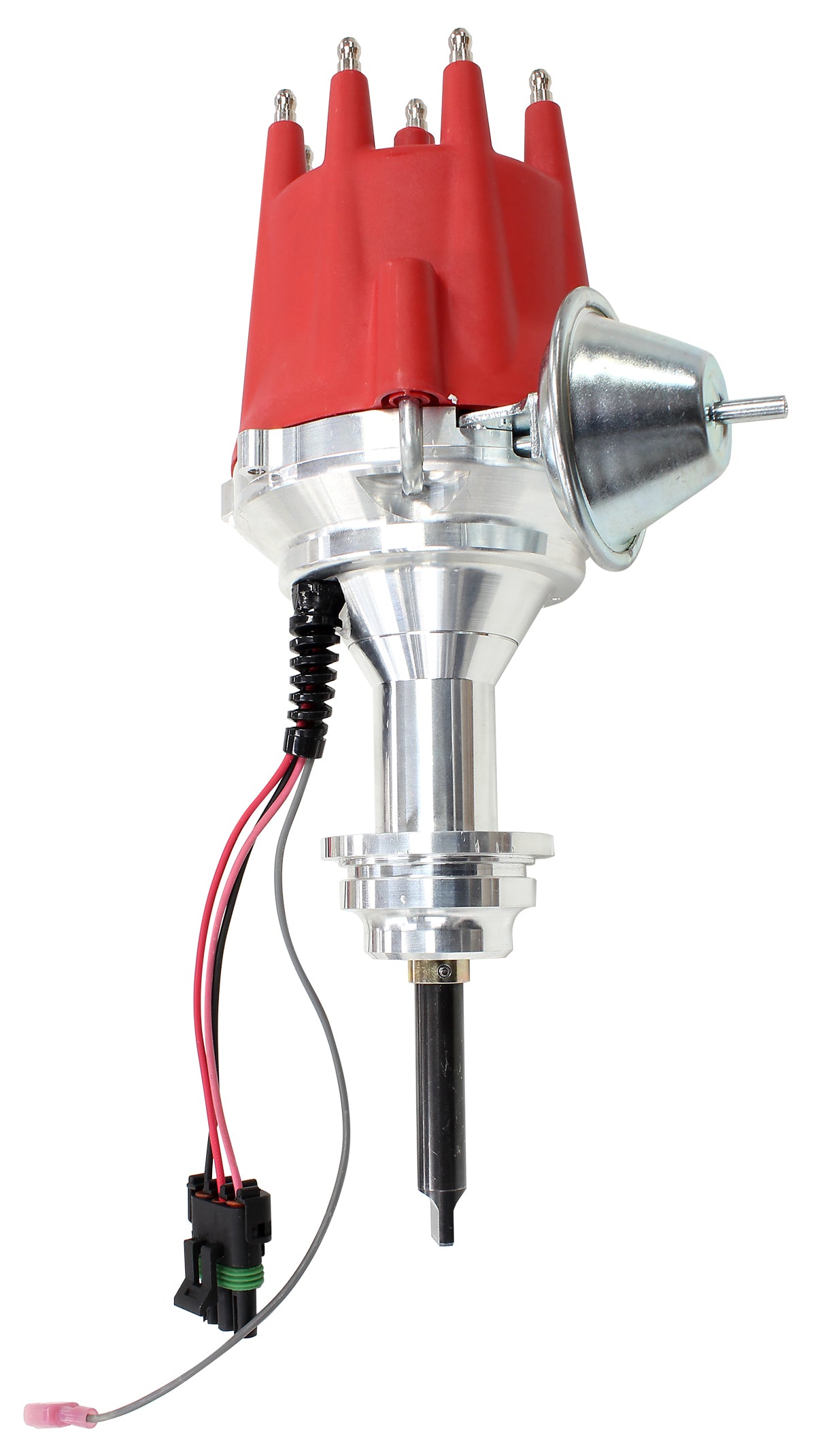 SB Chrysler 318 Ready To Run Vac Advance Red Cap Dist 340 AF4010-8388R - Aeroflow