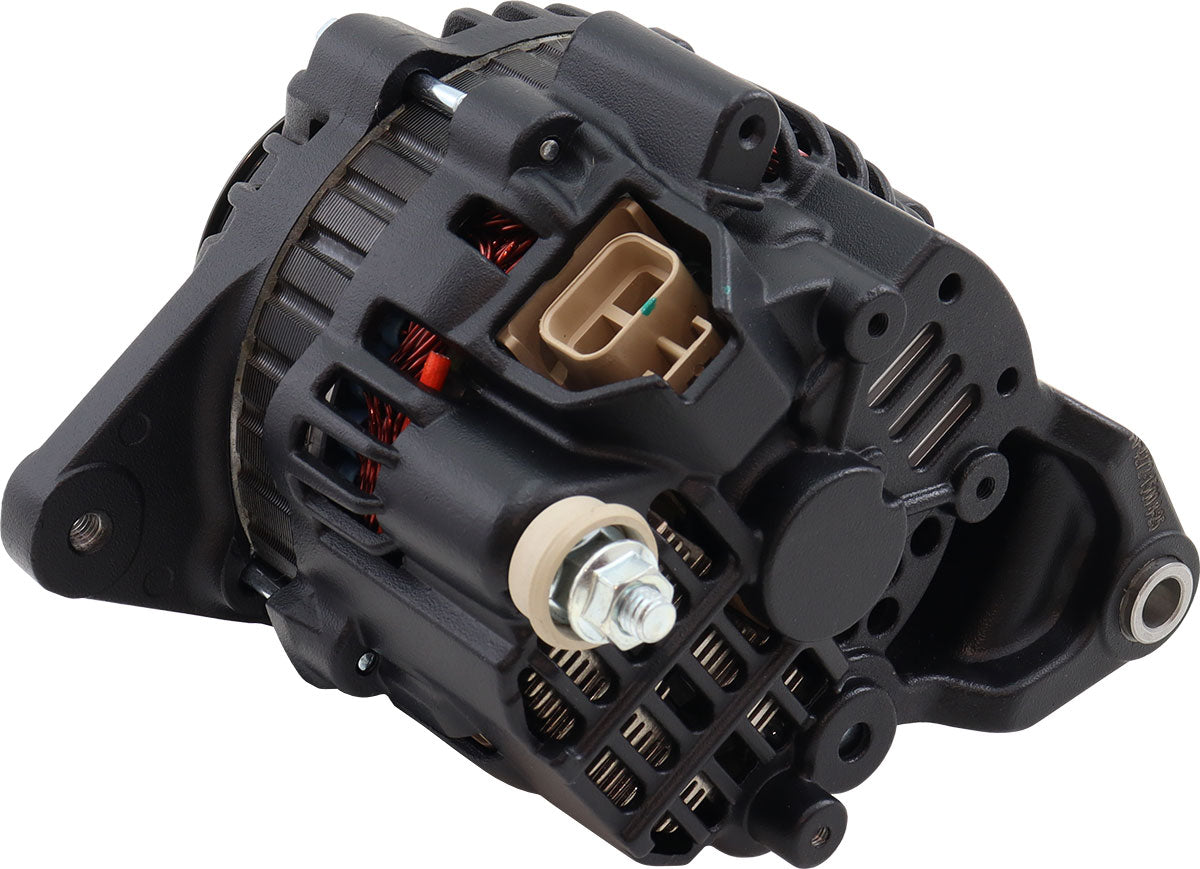 Nissan RB20 RB25 RB26 RB30 130 Amp High Output Alternator Black AF4272-1500 - Aeroflow