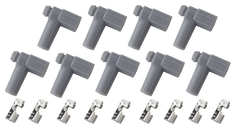 9 x HEI Boots & Terminals 90 Deg. 9 Boots & 9 Terminals AF4530-8849 - Aeroflow