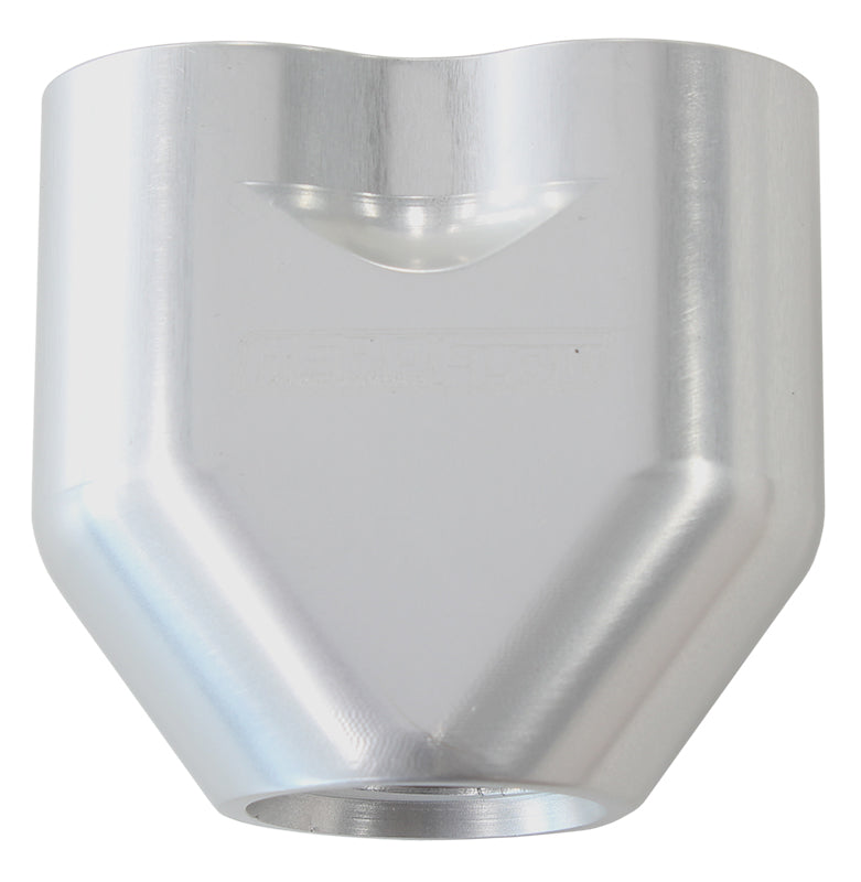 -10AN To 2x -8AN Female ORB U Block Silver AF455-10-08S - Aeroflow